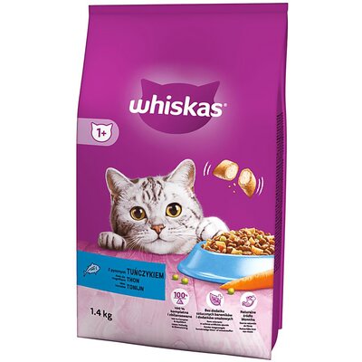 Tuńczyk z warzywami 1,4kg - sucha karma dla kota