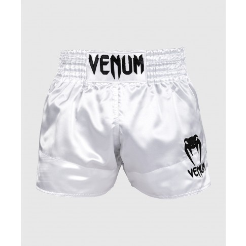 Venum Spodenki Muay Thai Classic Shorts Silver/Black