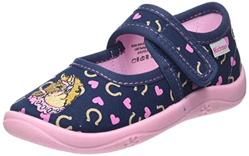 Richter Kinderschuhe Mia Kapcie, Nautical (StickHorse, 36 EU, Nautical Stickhorse, 36 EU Weit