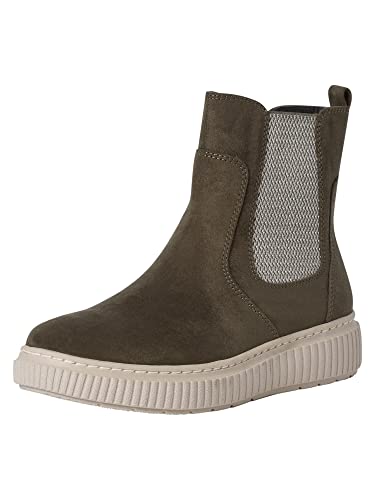Jana Softline Damskie sztyblety 8-25461-29-707, khaki, 37 EU
