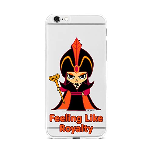 ERT GROUP etui na telefon Apple Iphone 6/6S, case oryginalny i oficjalnie licencjonowany przez Disney, wzór Jafar 001, optymalnie dopasowane, plecki z TPU częściowo przeźroczyste