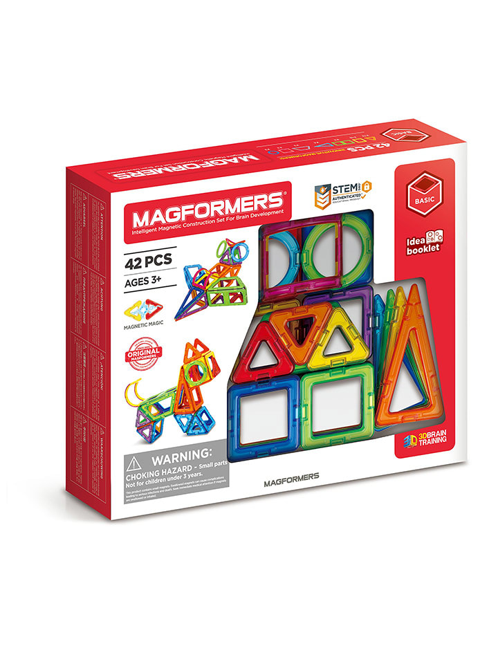 MAGFORMERS 42-częściowy zestaw magnetyczny 