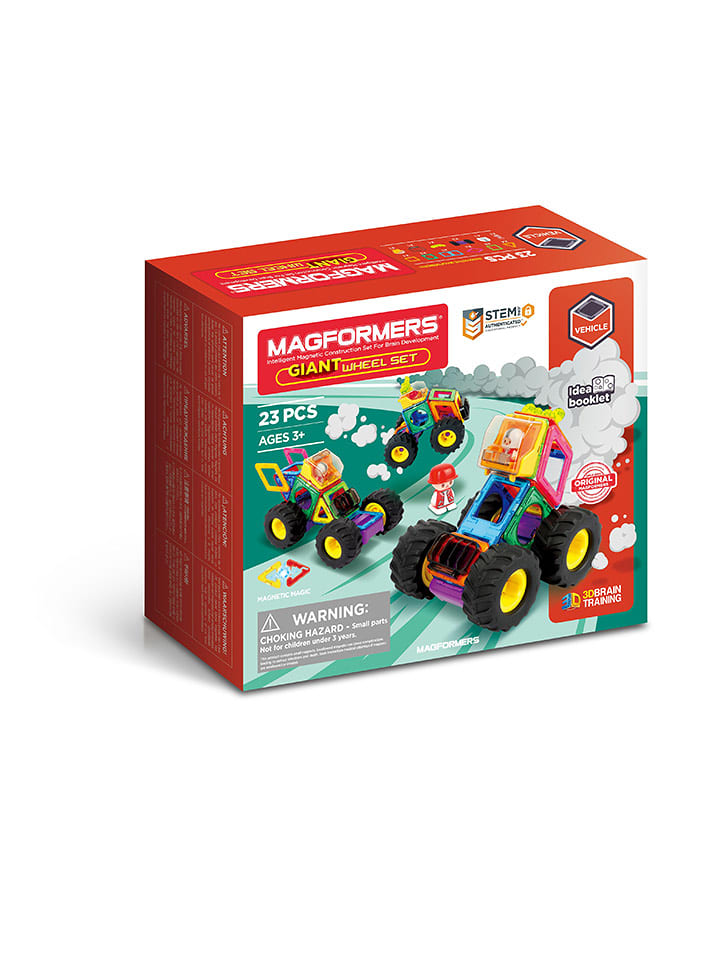 MAGFORMERS 23-częściowy zestaw magnetyczny 