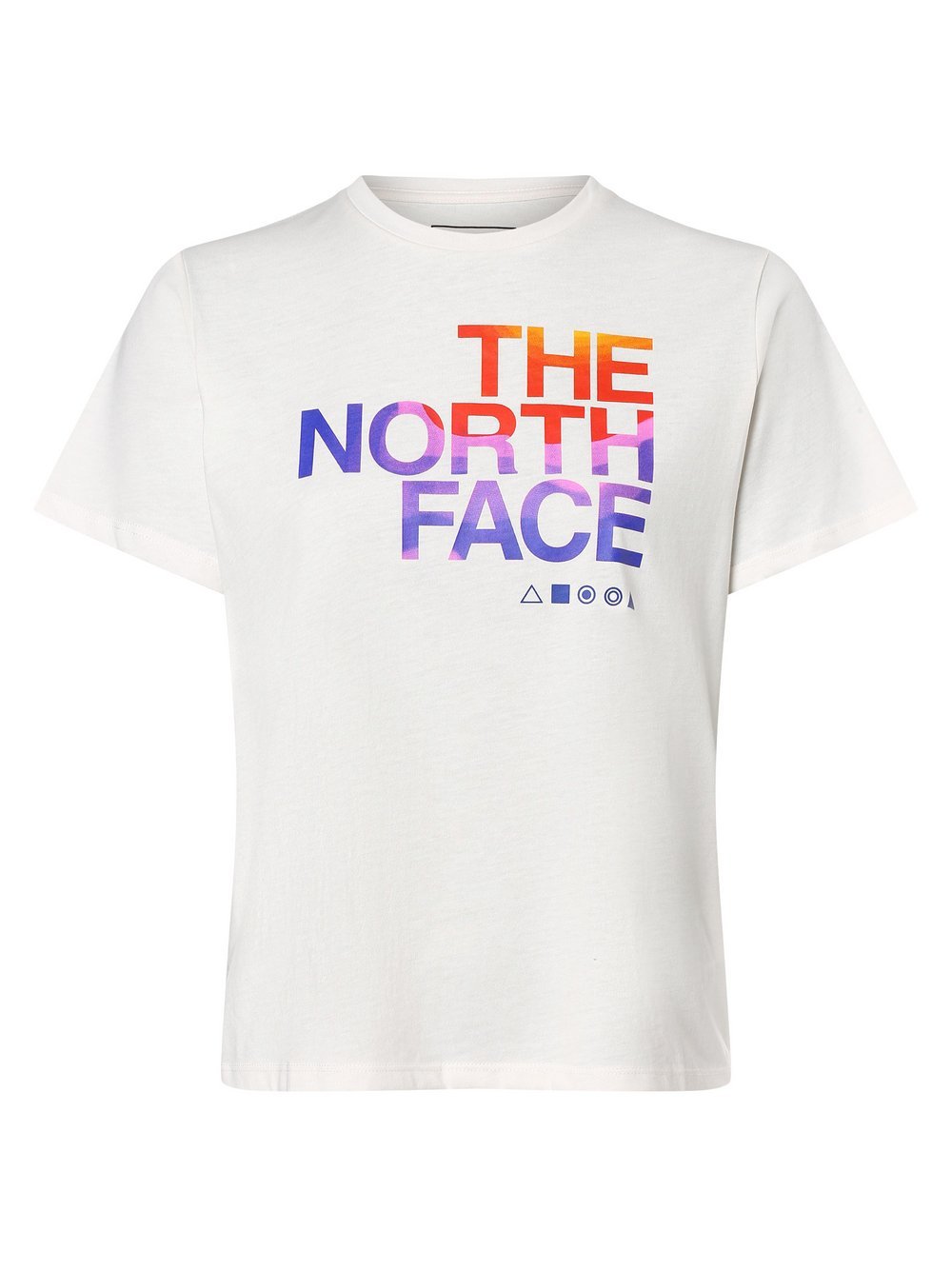 The North Face - T-shirt damski, biały