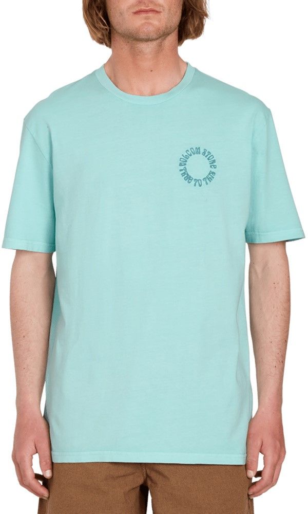 t-shirt męski VOLCOM CIRCLE EMB TEE Bottle Green