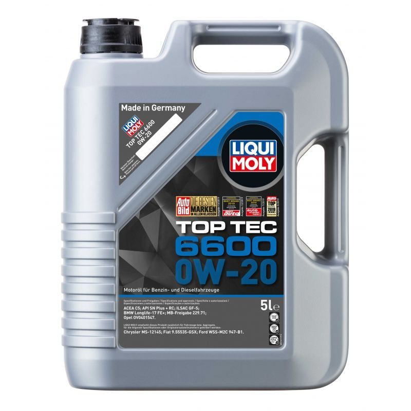 Liqui Moly Top Tec 6600 0W-20 5L