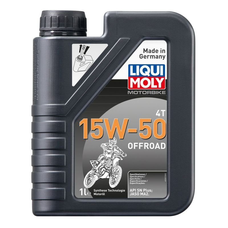 Liqui Moly Olej do LIQUI Moly 3057 Motor Bike 4T 15 W-50 Offroad 3057