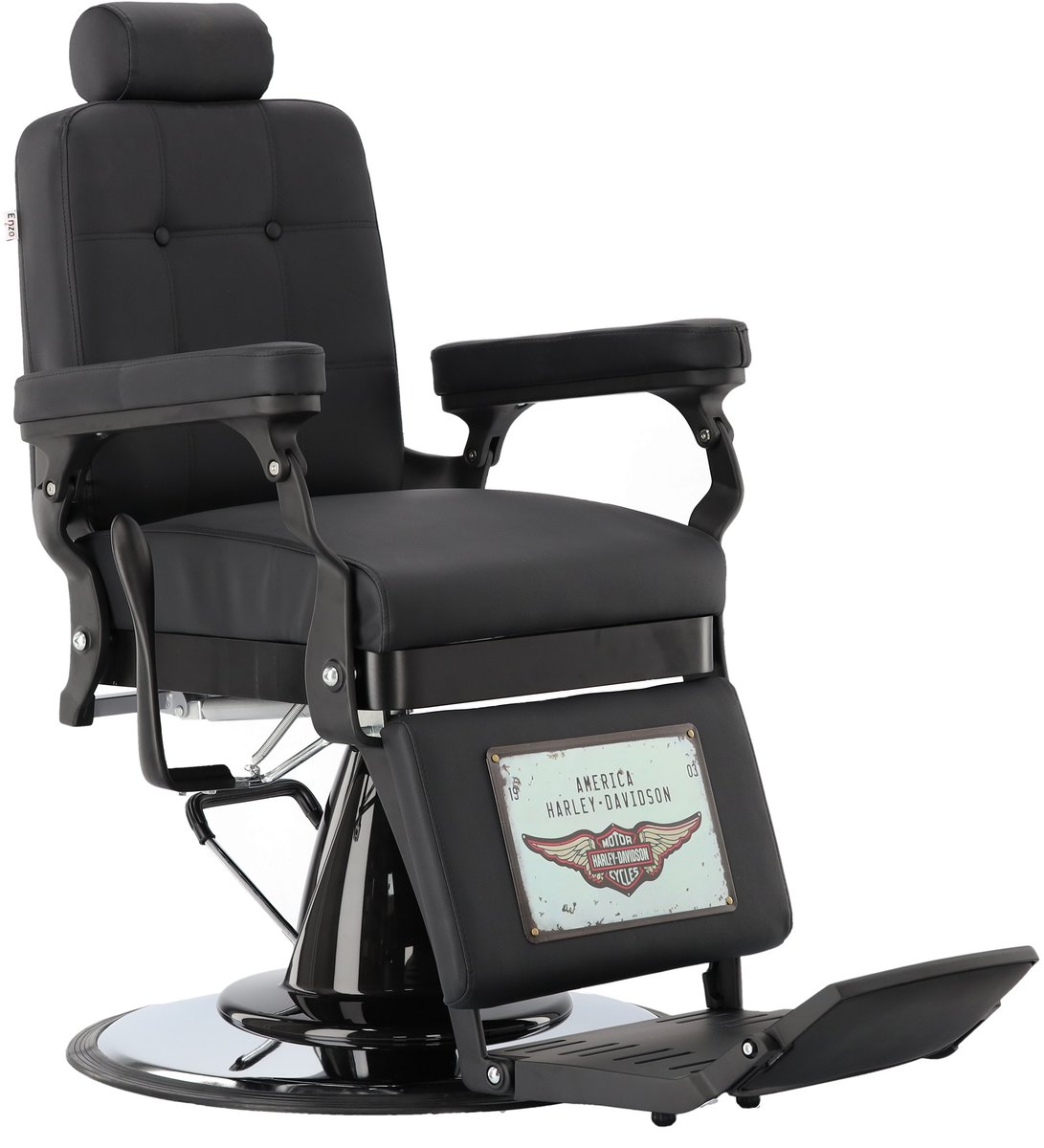 Fotel fryzjerski barberski hydrauliczny do salonu fryzjerskiego barber shop Kostas Barberking
