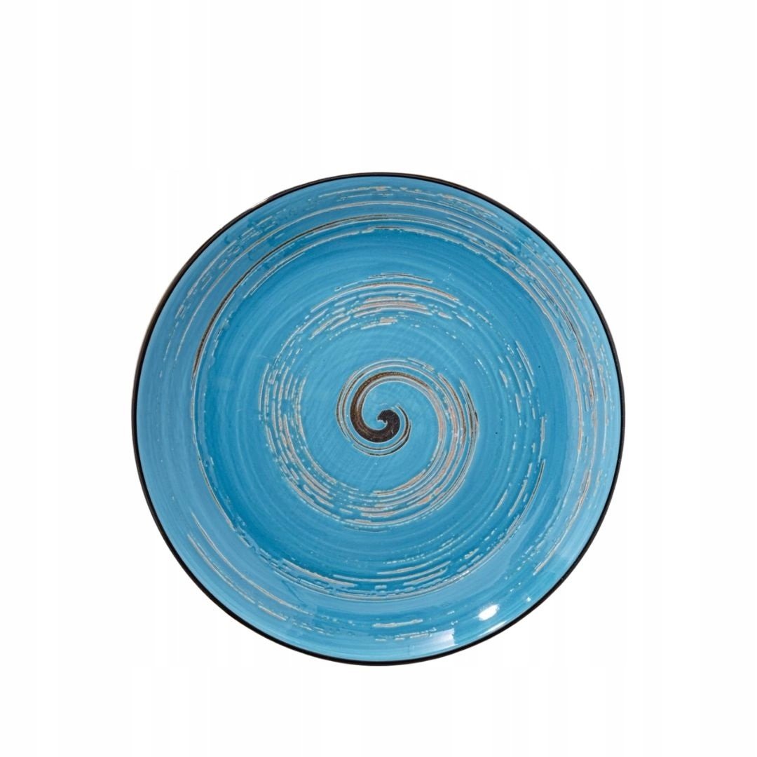 WILMAX Talerz obiadowy 25,5 cm - niebieski   WL-669614/A