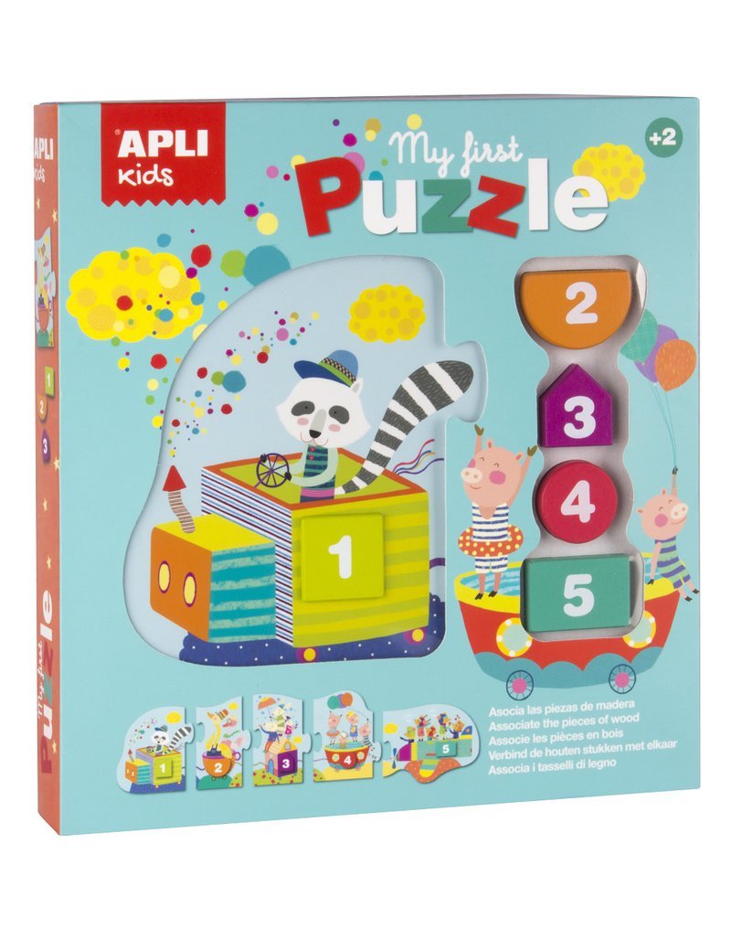 Apli Kids Moje pierwsze puzzle Kids - Pociąg 2+