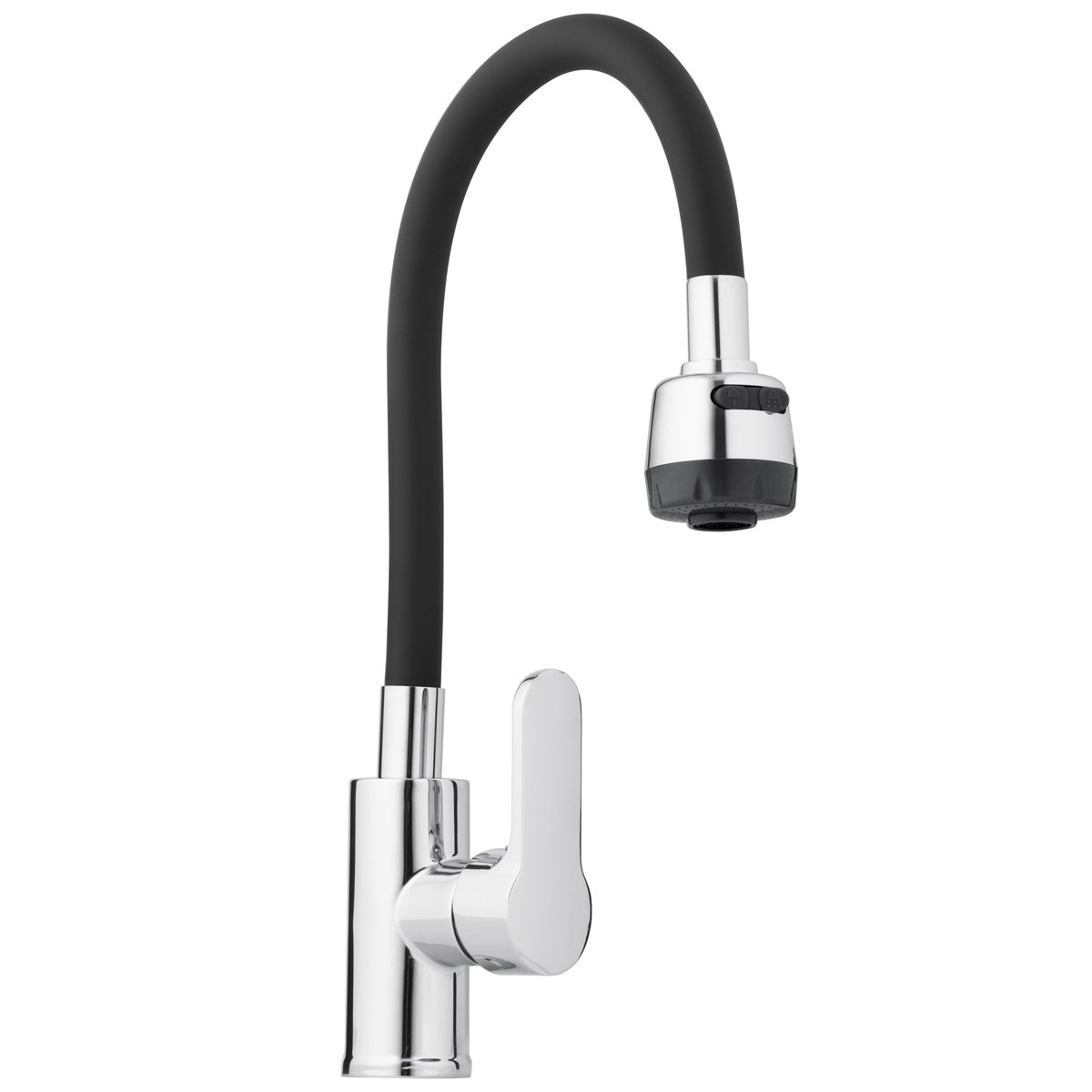 Bateria kuchenna stojąca elastyczna kran