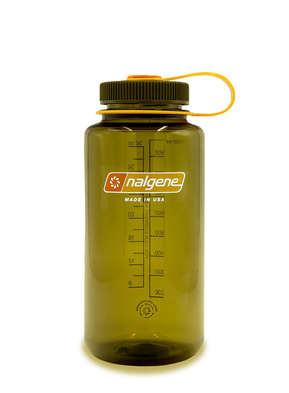 Butelka na wodę Nalgene Wide Mouth Sustain 0,5 l  - olive