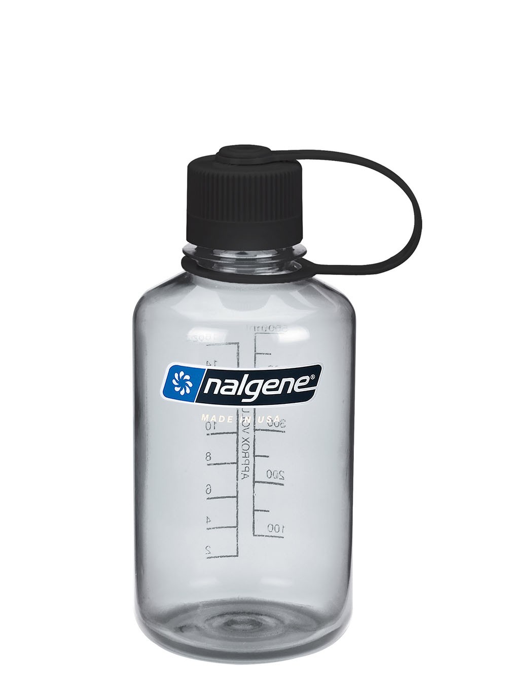 Butelka na wodę Nalgene Narrow Mouth Tritan Sustain 0,5 l - gray