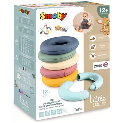 Smoby Little Krążki edukacyjne Tubo układanka