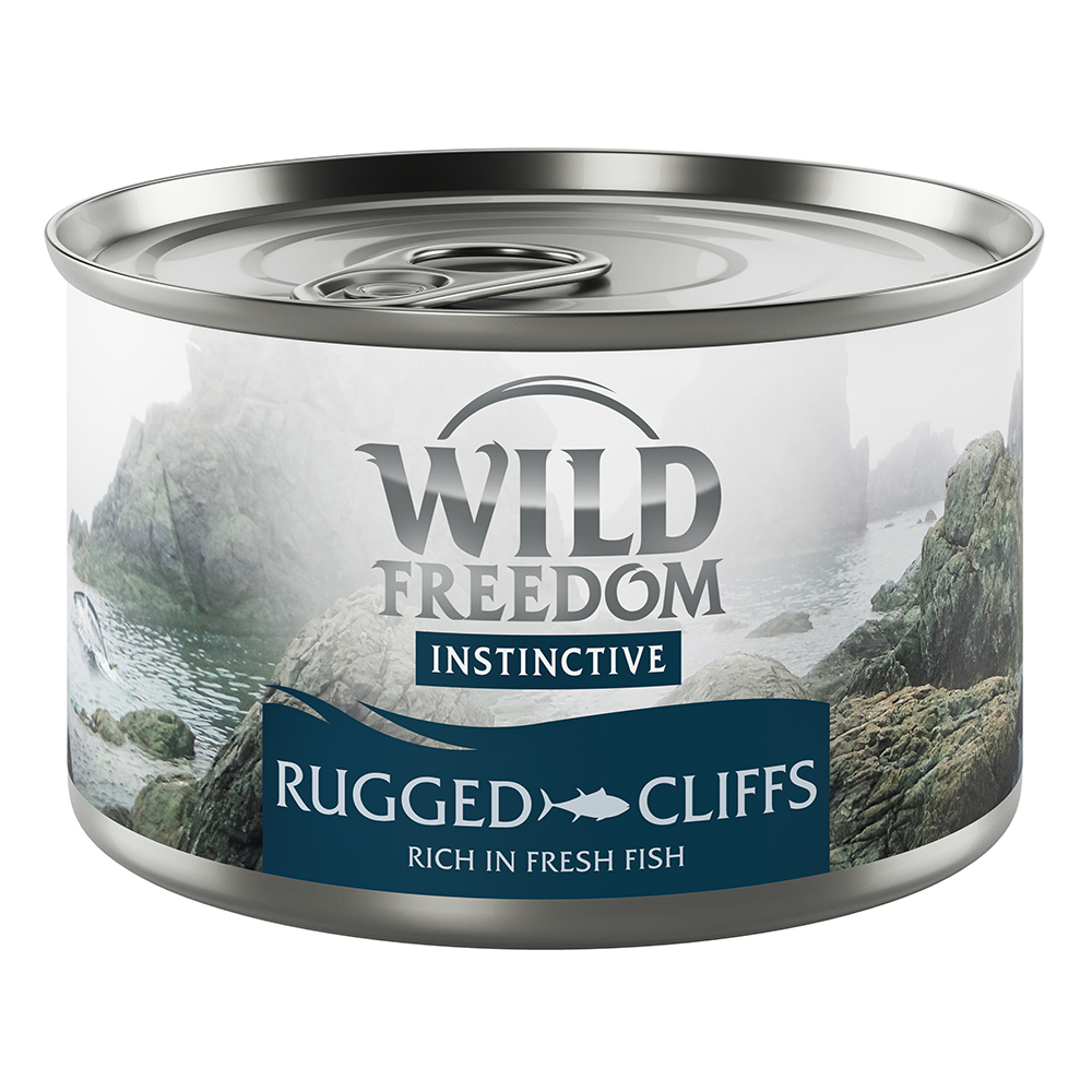 Wild Freedom Instinctive, 6 x 140 g - Rugged Cliffs - Tuńczyk