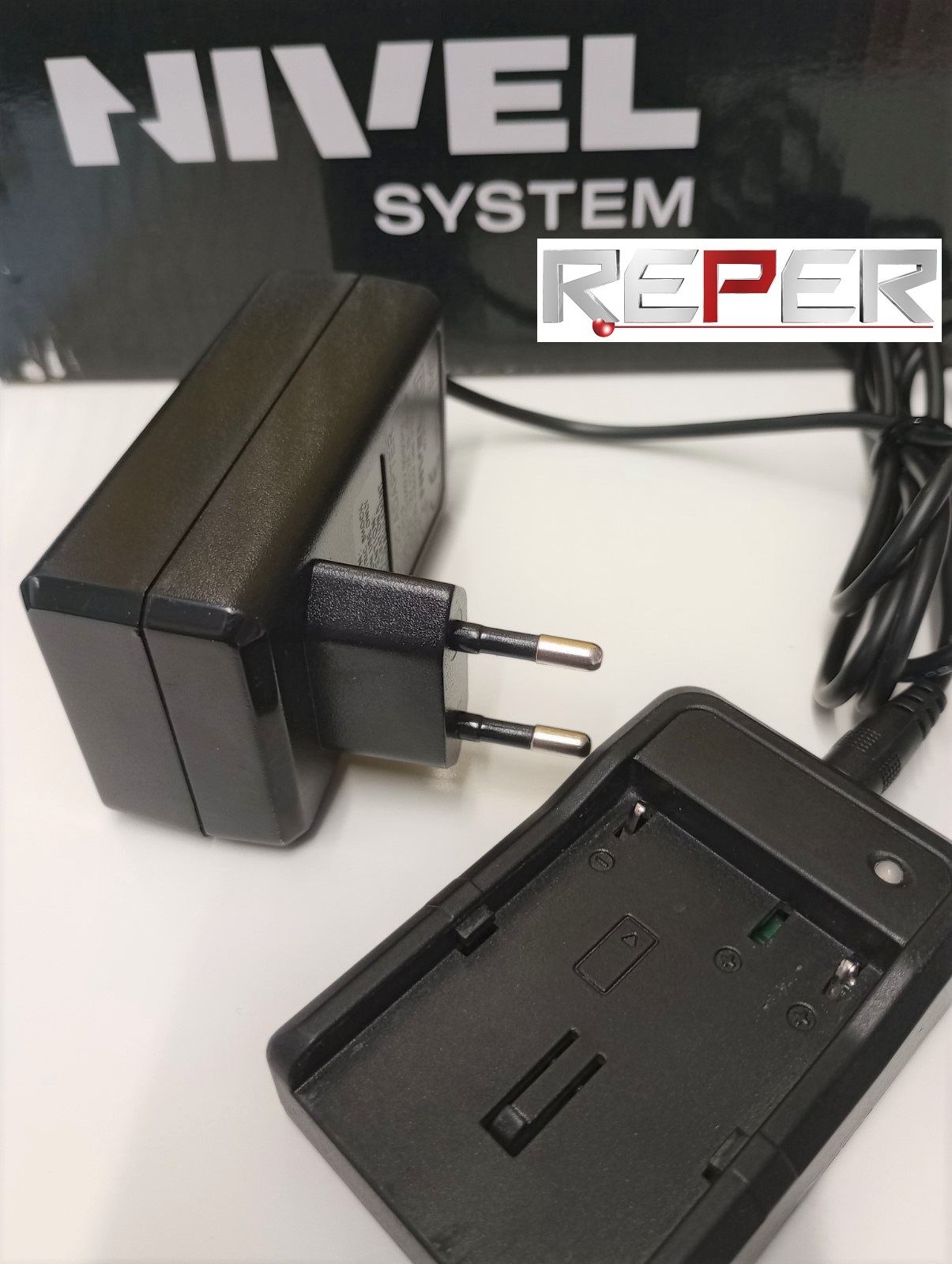 Zestaw zasilacz CH-3 z adapterem do Nivel System CL3, CL4, CL2 ()