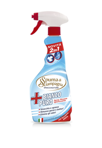Spuma di Sciampagna Bianco Puro Smacchiatore 2w1 - Odplamiacz w sprayu (500 ml)