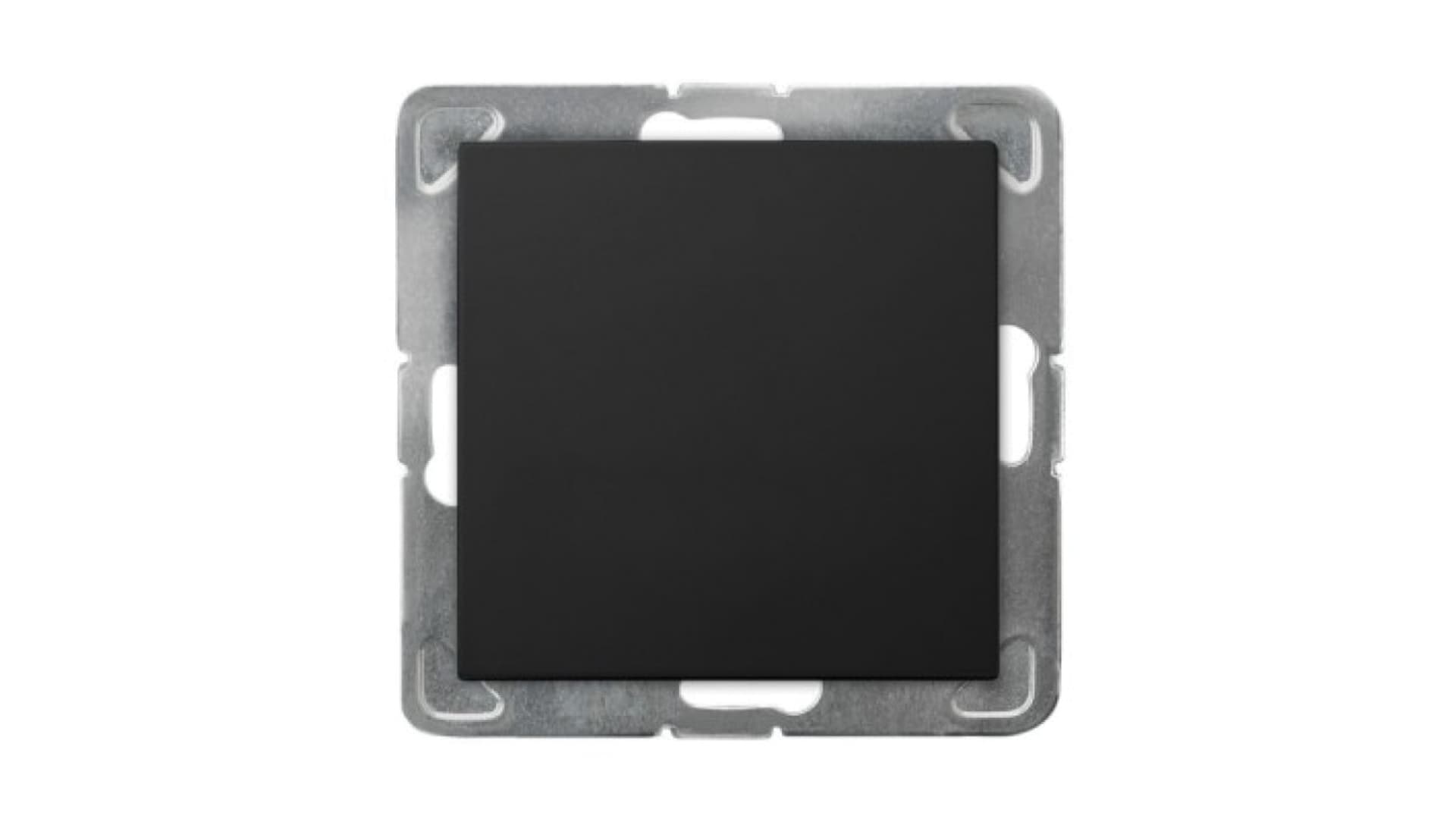 Ospel IMPRESJA Łącznik jednobiegunowy czarny metalik ŁP-1Y/m/33 ŁP-1Y/m/33