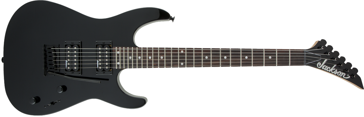 Jackson JS Series Dinky JS12 Amaranth Fingerboard Gloss Black