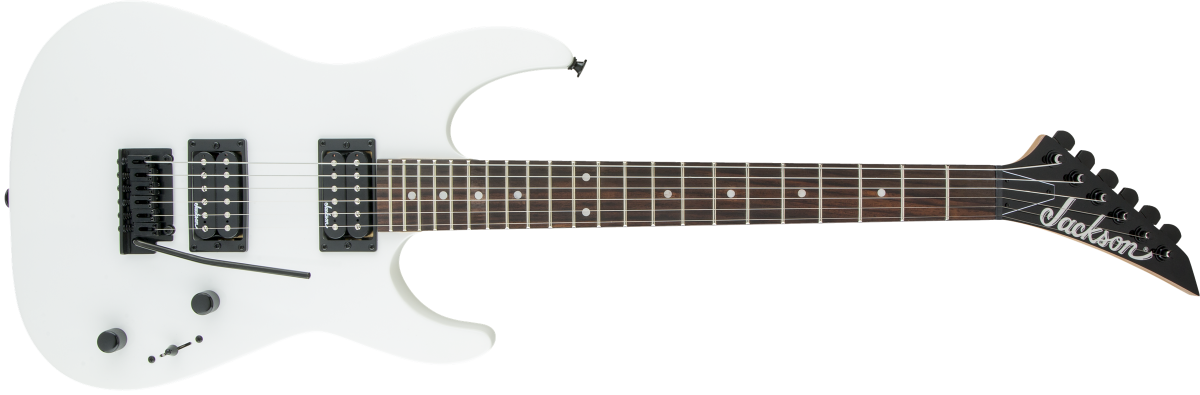 Jackson JS Series Dinky JS11 Amaranth Fingerboard Snow White