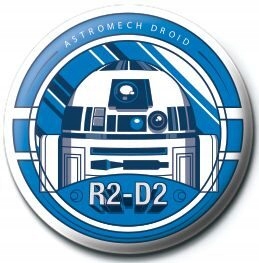 Przypinki na plecak Przypinka Star Wars R2-D2