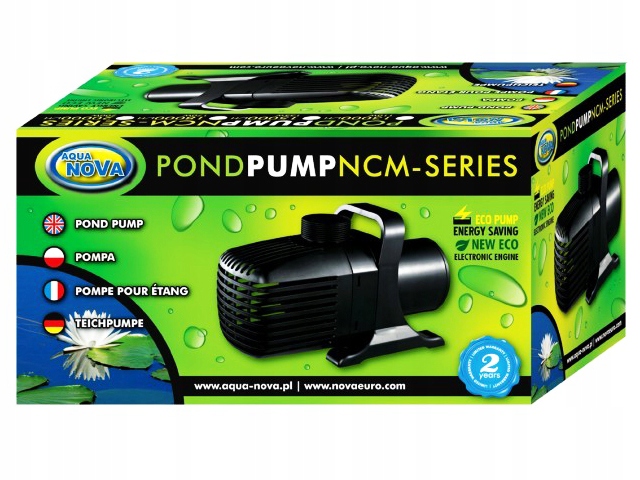 Aqua Nova AQUA NOVA Pompa do oczka wodnego NCM 20000l/h 200W