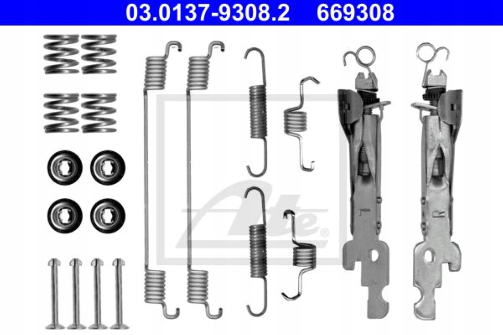 ATE ZESTA INSTALACYJNY SZCZĘK 03.0137-9308.2 SMART FORTWO ELECTRIC DRIVE BRABUS 13