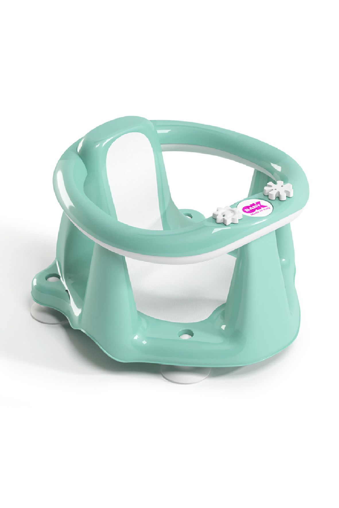 OK BABY Krzesełko Siedzisko kąpielowe z przyssawkami Flipper Evolution jasnoniebieskie