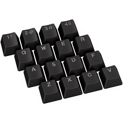 ENDORFY PBT keycapy double shot czarne