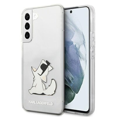 Karl Lagerfeld KLHCS22MCFNRC S22+ S906 hardcase transparent Choupette Eat KF000924