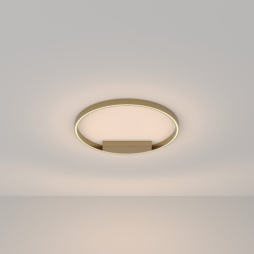 Фото - Люстра / світильник Maytoni Plafon pierścień Rim MOD058CL-L35BS3K  LED 35W 3000K mosiądz 