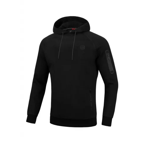 Pit Bull Bluza Z Kapturem Bermuda Czarna