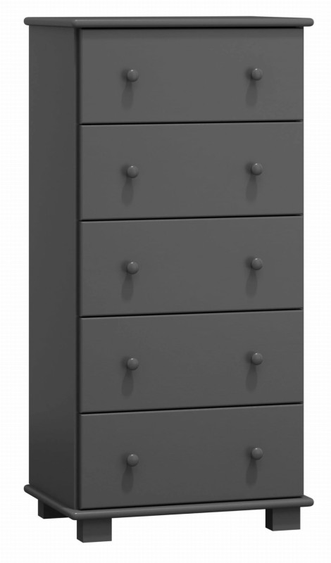 Komoda drewniana sosnowa nr22 szara