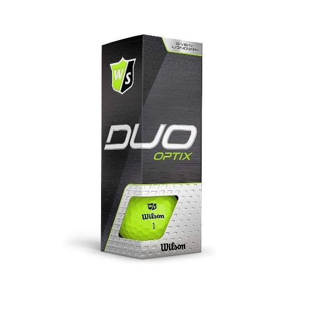 Matowe piłki golfowe WILSON STAFF DUO OPTIX (zielone)