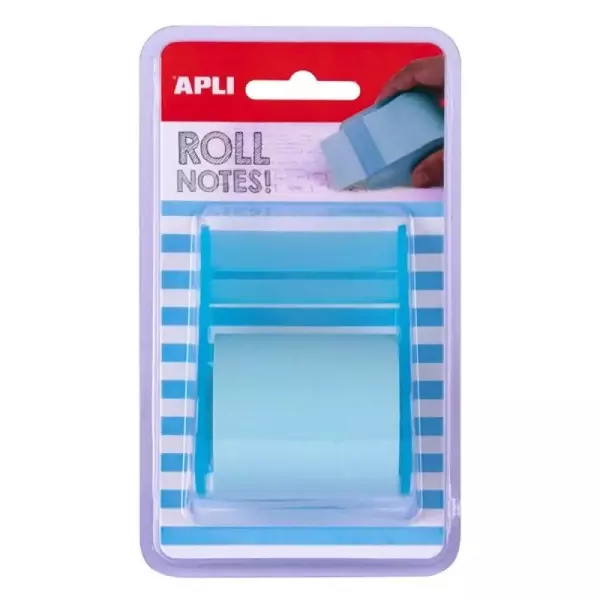 Bloczek samoprzylepny w rolce 50mmx8m niebieski - Apli
