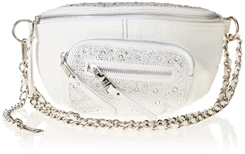 Steve Madden Damska torba na pasek Maxima Covertible Crossbody, rozmiar uniwersalny, biały/wielokolorowy., jeden rozmiar