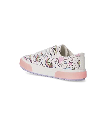 Conguitos Trampki dziewczęce Stadium Low-Top, Biały, 23 EU