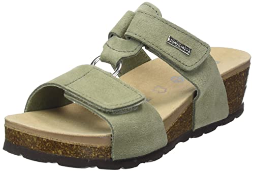 Rohde Damskie kapcie Elba55, 61 Olive, 40 EU, 61 oliwkowy, 40 EU