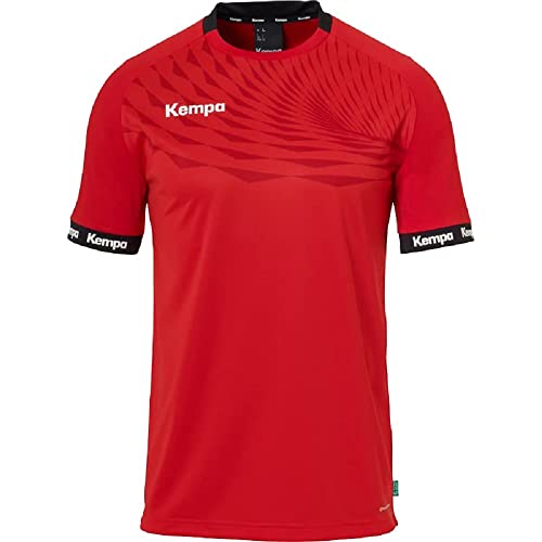 Kempa Koszulka męska Wave 26 Shirt Wave 26 Shirt męska koszulka sportowa z krótkim rękawem koszulka funkcyjna piłka ręczna siłownia fitness