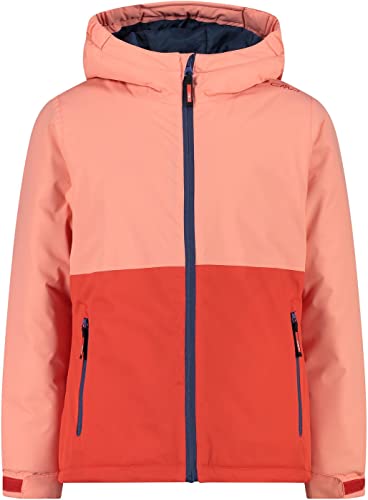 CMP - Kid G Jacket Fix Hood, Girl, Flamingo, 176