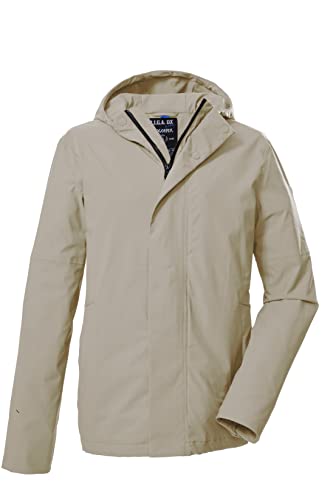 G.I.G.A. DX Męska kurtka funkcyjna na co dzień / kurtka outdoorowa z kapturem GS 147 MN JCKT; jasny piasek, 4XL, 39318-000