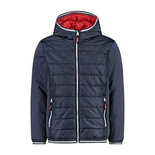 CMP - Kid Jacket Fix Hood, Boy, Titanio, 128