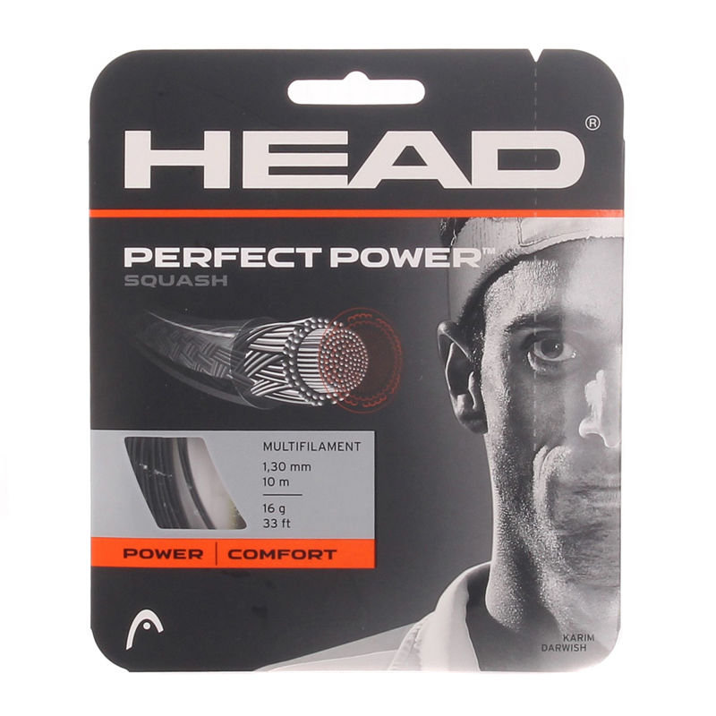 Head Naciąg Perfect Power 1,30 mm Czarny 013795