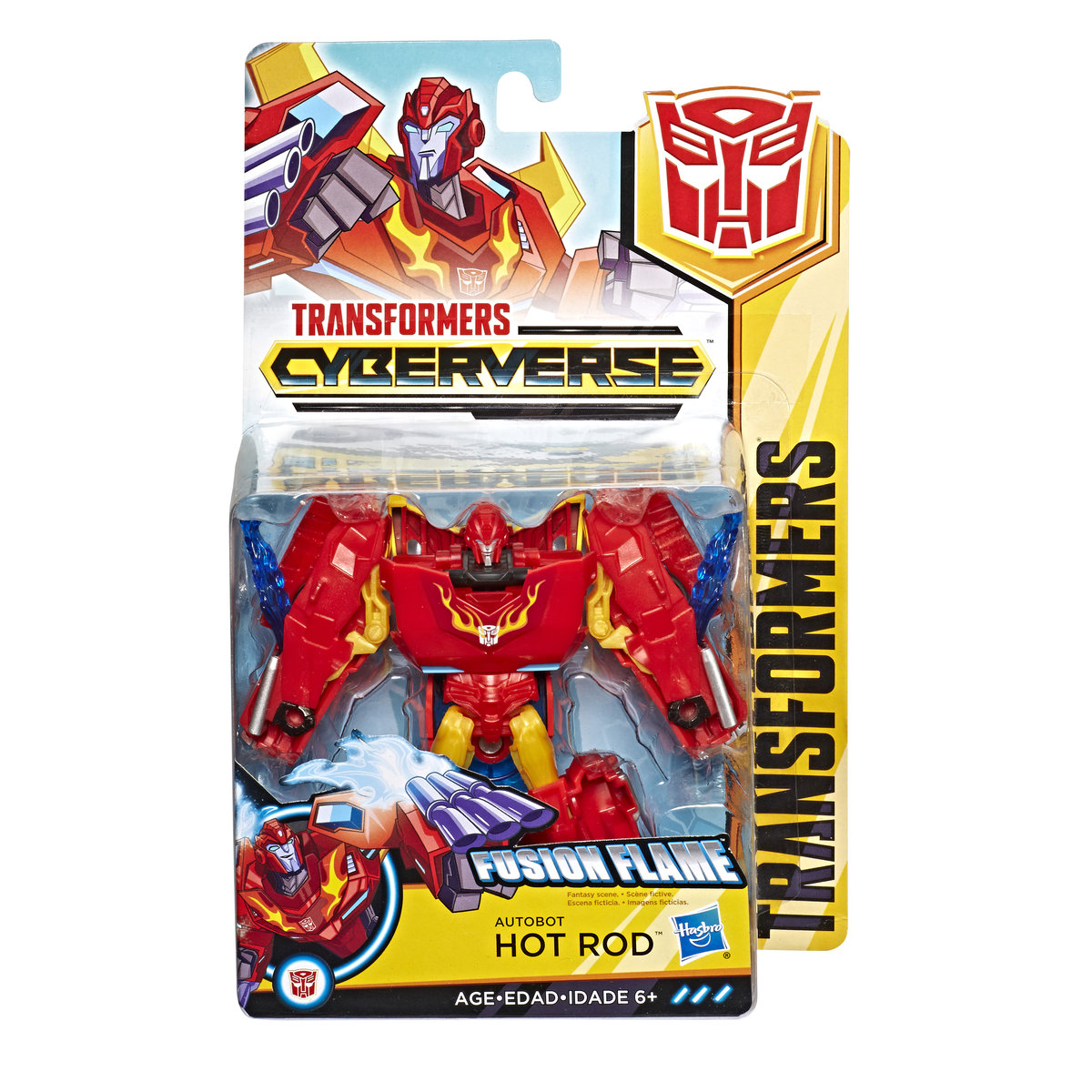 Hasbro Transformers. Cyberverse Warrior Class Hot Rod