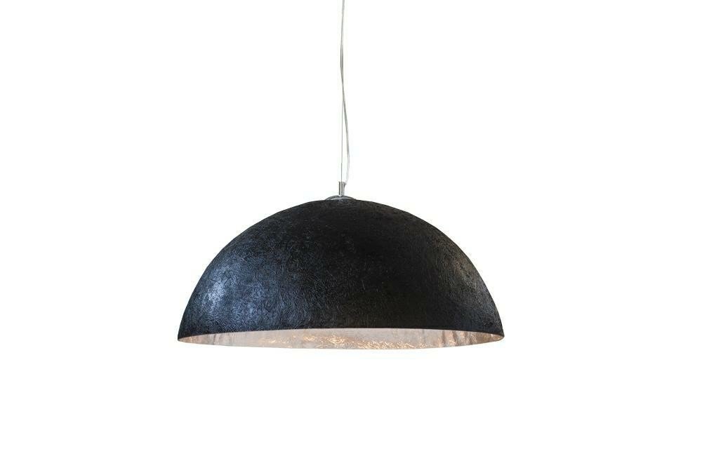 Фото - Люстра / світильник Lampa wisząca Sinus czarno-srebrna 50 cm