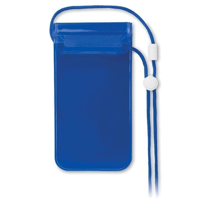 Etui wodoodporne na smartfon niebieskie