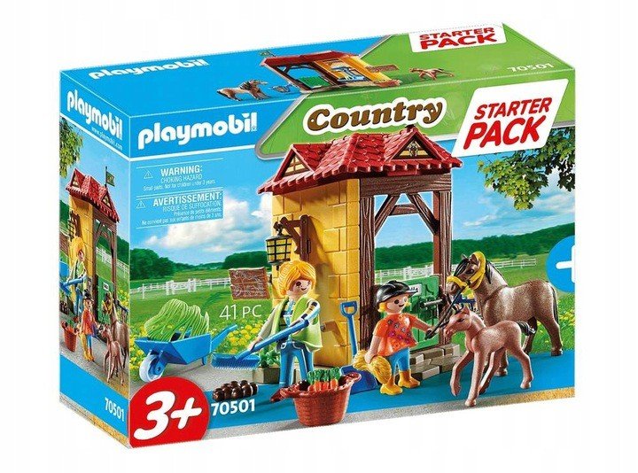 Playmobil amp;reg; amp;#174; Starter Pack 70501. Stadnina koni