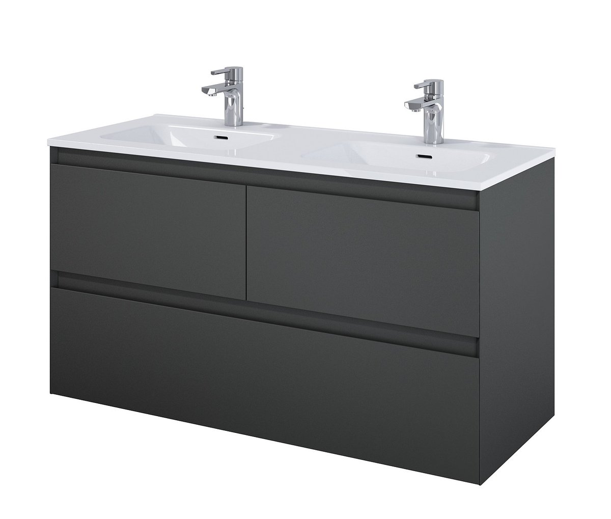 Elita 168182 SZAFKA podumywalkowa SPLIT 120 3S ANTHRACITE MATT PDW