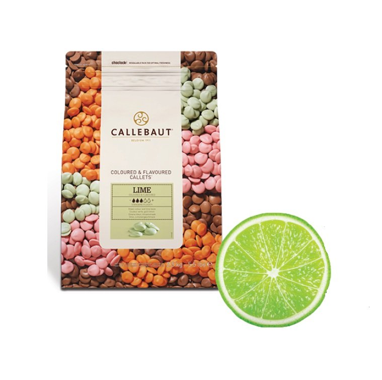 Callebaut Czekolada Limonkowa Kuwertura 2,5Kg