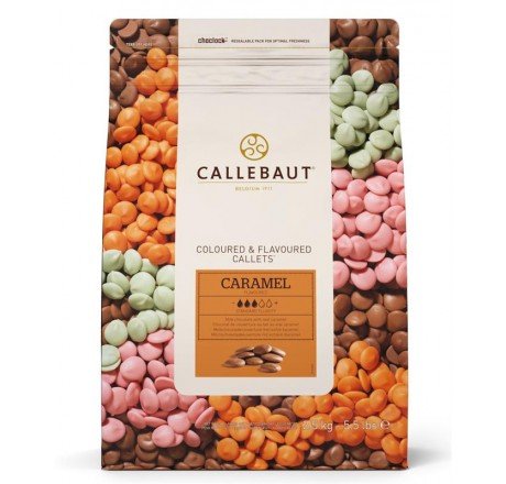 Callebaut Czekolada Karmelowa Kuwertura 2,5Kg